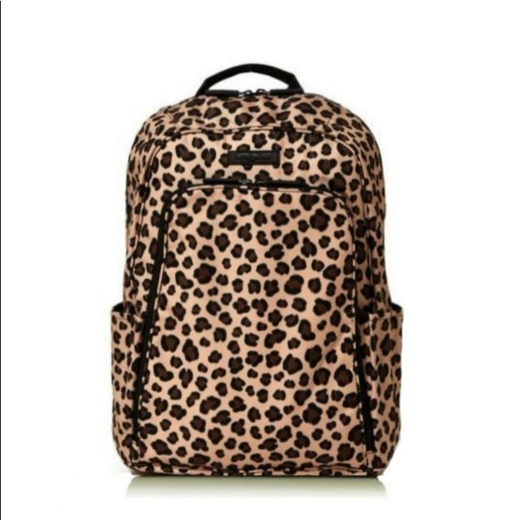 leopard vera bradley backpack